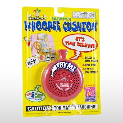 GetPranks.com - Your Prank Source - Time Delay Farting Whoopie Cushion