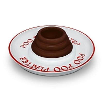 Click to get Poo Platter Chip  Dip Plate