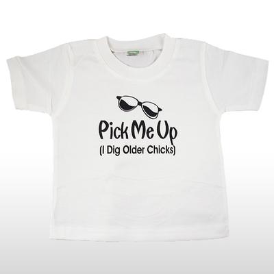 funny baby t shirts. Pick Me Up Funny Baby Shirt