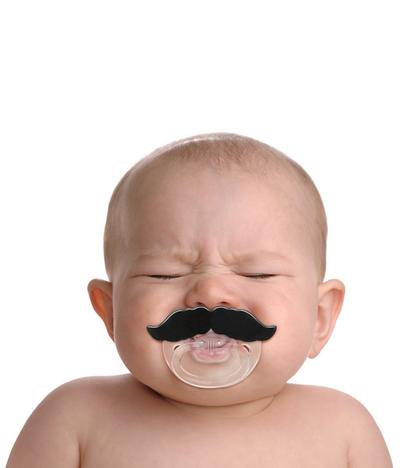 Click to get Chill Baby Mustache Pacifier