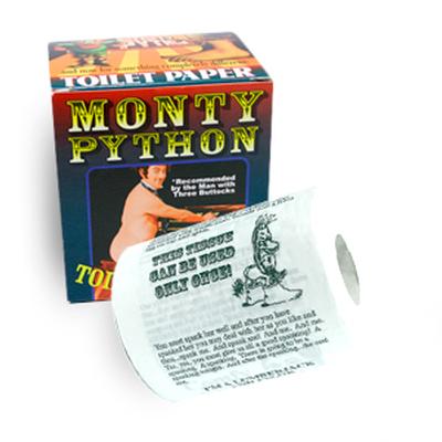 Click to get Monty Python Toilet Paper