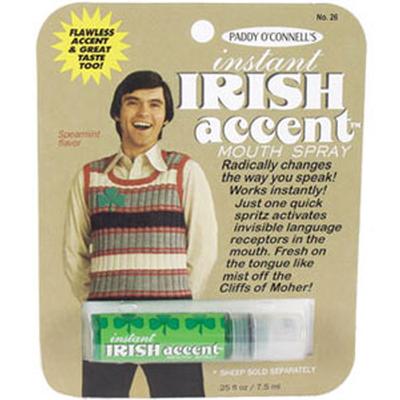 Click to get Instant Irish Accent Mouth Spray