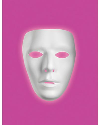 Blank Halloween Mask