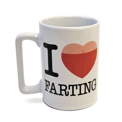Click to get Talking Mug I Love Farting