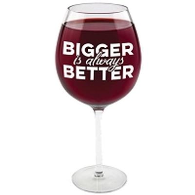 Click to get Gigantic Wine Glasses Bigger is Better