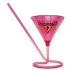 Bachelorette Party Martini Cup with Straw