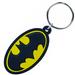 Batman Logo Color PVC Keychain