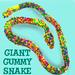 Giant Gummy Snake