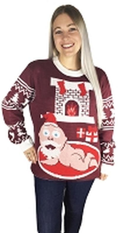 Click to get Ugly Christmas Sweater Santa Baby