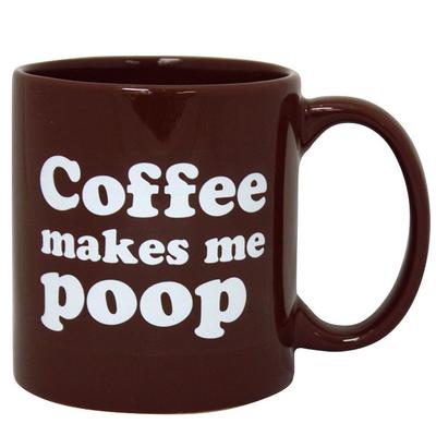 Click to get Coffee Makes Me Poop Travel Mug