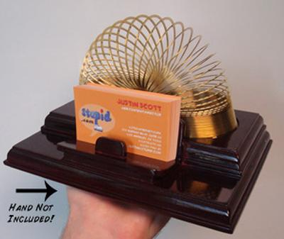 Click to get Slinky Card Caddy
