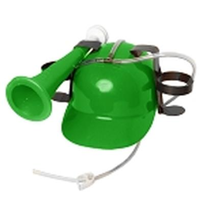 Click to get Drinking Helmet with Horn Green