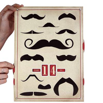 Click to get Moustaches For The Modern Gentleman Perpetual Calendar