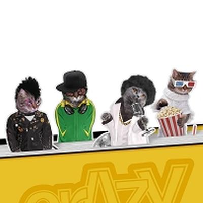 Click to get Crazy Cats Bookmarks