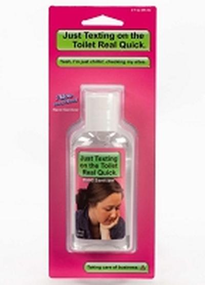 Click to get Text on the Toilet Hand Sanitizer