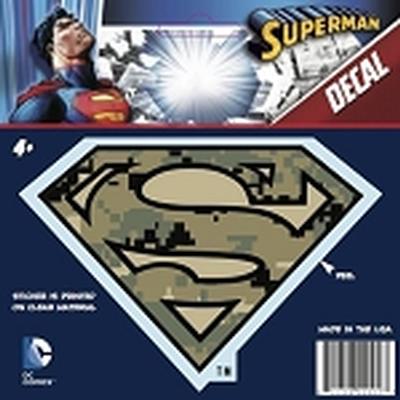 Click to get Superman Logo Car Decal Camo 2