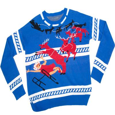 Click to get Knit Ugly Holiday Sweater Grandma Got Run Over By A Reindeer