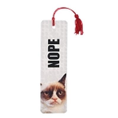 Click to get Grumpy Cat Nope Bookmark
