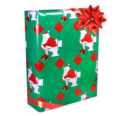 Click to get Toilet Santa Gift Wrap