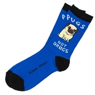 Click to get Pugs Not Drugs Socks