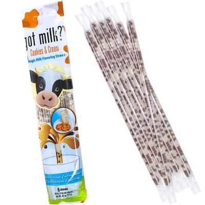 Click to get Magic Flavor Milk Straws