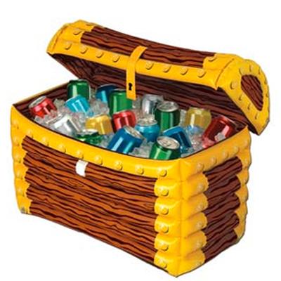 Click to get Inflatable Treasure Chest Cooler