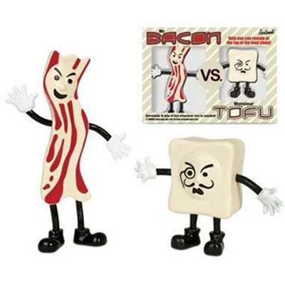 Click to get Mr Bacon Vs Monsieur Tofu