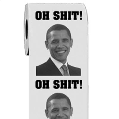 Click to get Obama Toilet Paper