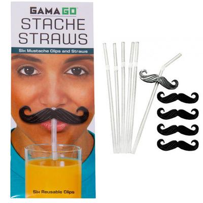 Click to get Stache Straws  Mustache Straw Clips
