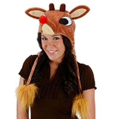 Click to get Rudolph LightUp Hoodie Hat