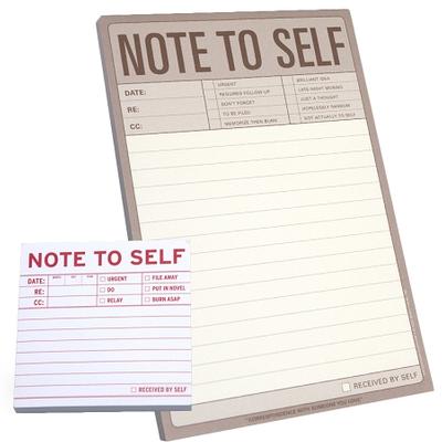 Click to get Large Note to Self Note Pad