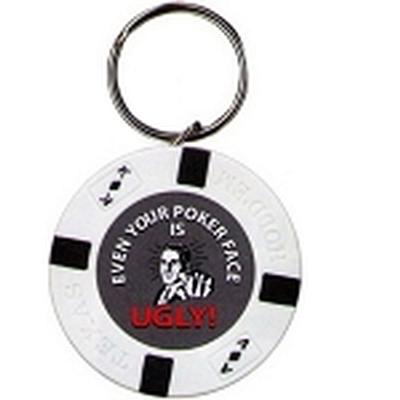 Click to get Even Your Pokerface is Ugly Keychain