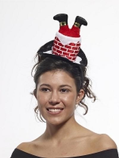 Click to get Santa in Chimney Headband