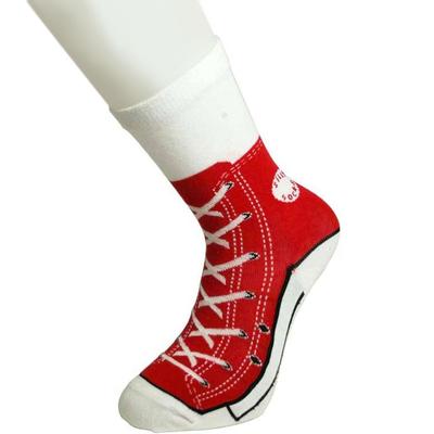 Click to get Sneaker Socks Red