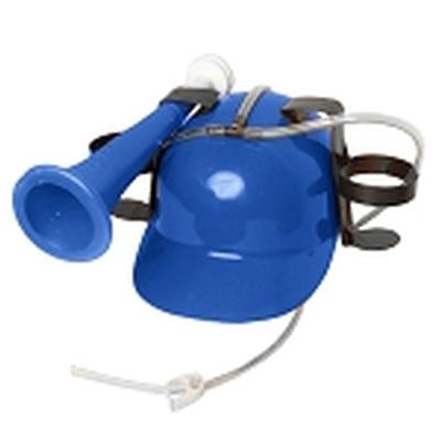 Click to get Drinking Helmet with Horn Blue