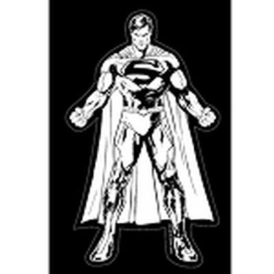 Click to get Justice League Car Decal Superman