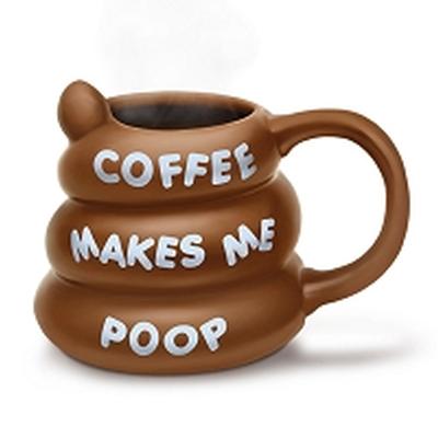 Click to get Coffee Makes Me Poop Mug