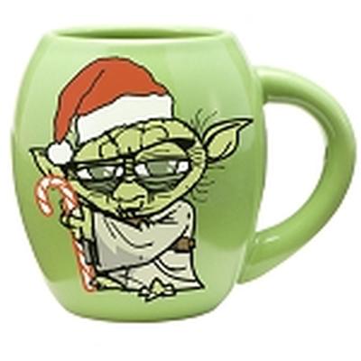 Click to get Star Wars Yoda Holidays 18oz Oval Mug