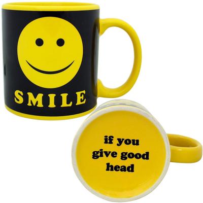 Click to get Giant Smile Mug  Smile If You Give Good Head