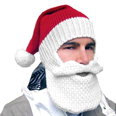 Click to get Santa Claus Beard beanie