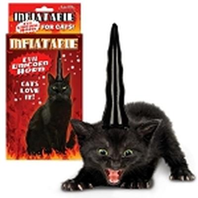 Click to get Inflatable Unicorn Horn for Evil Cats