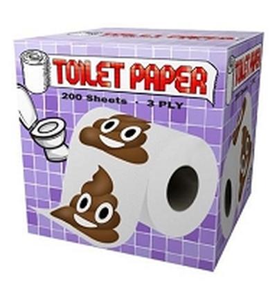 Click to get Poop Emoji Toilet Paper
