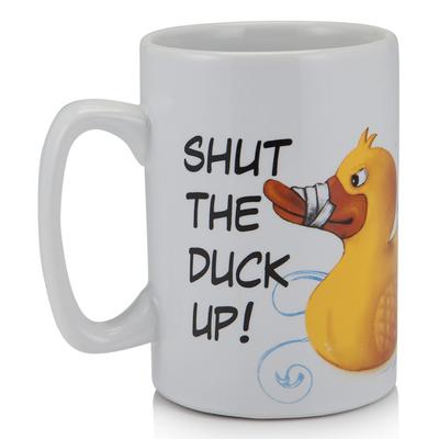 Click to get Talking Mug Shut the Duck Up