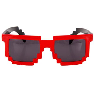 Click to get 8Bit Pixel Glasses Red