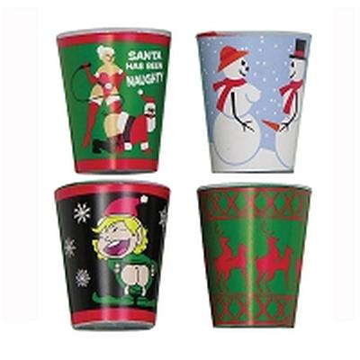 Click to get X Rated Christmas Shot Glasses