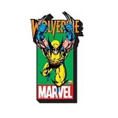Click to get Marvel  Wolverine w Logo Funky Chunky Magnet