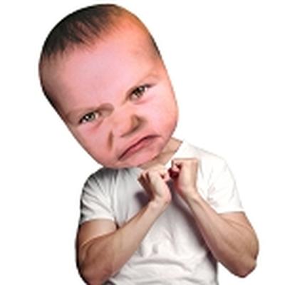 Click to get Giant Angry Baby Mask