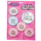 Bridal Buttons: Set of 6