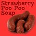 Strawberry-Scented Poo Poo Soap