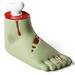Zombie Foot Dog Toy